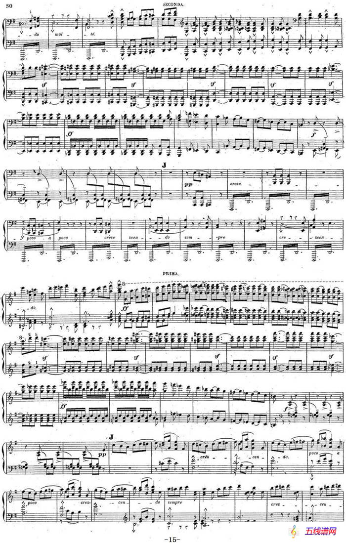 Harold en Italie Op.16 - 4 Hands（哈罗尔德在意大利·四手联弹）（P11——20）