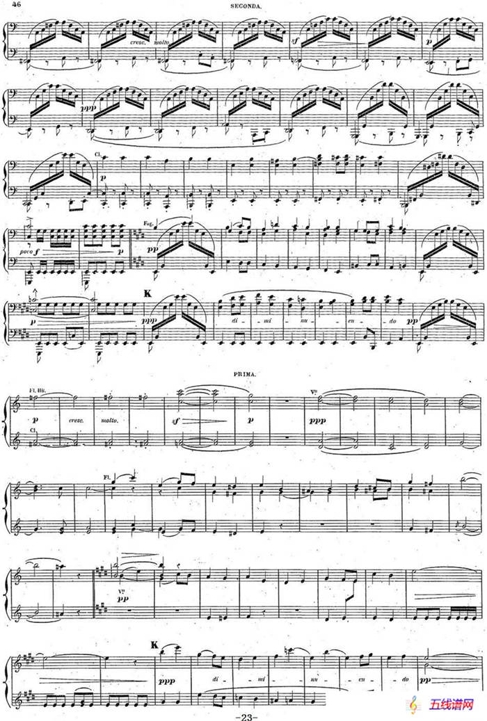 Harold en Italie Op.16 - 4 Hands（哈罗尔德在意大利·四手联弹）（P21——30）