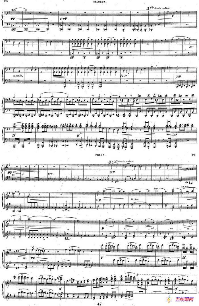 Harold en Italie Op.16 - 4 Hands（哈罗尔德在意大利·四手联弹）（P41——49）