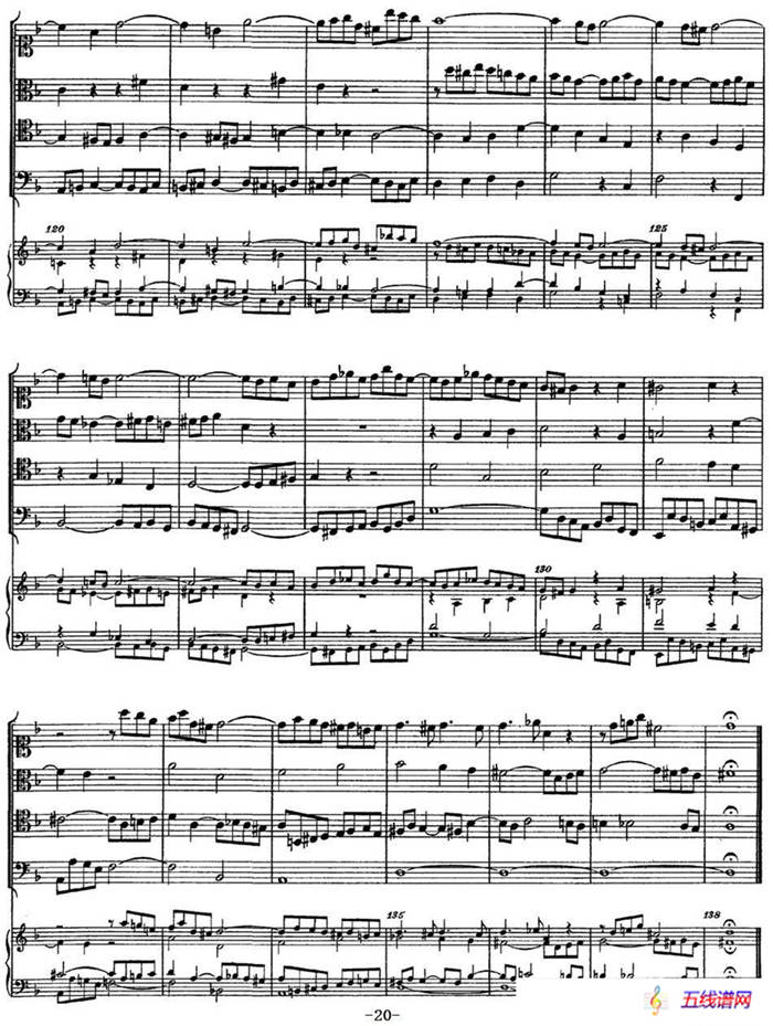 The Art of the Fugue BWV 1080（賦格的藝術-IV）