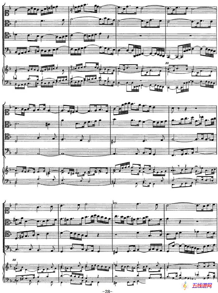 The Art of the Fugue BWV 1080（赋格的艺术-VI）
