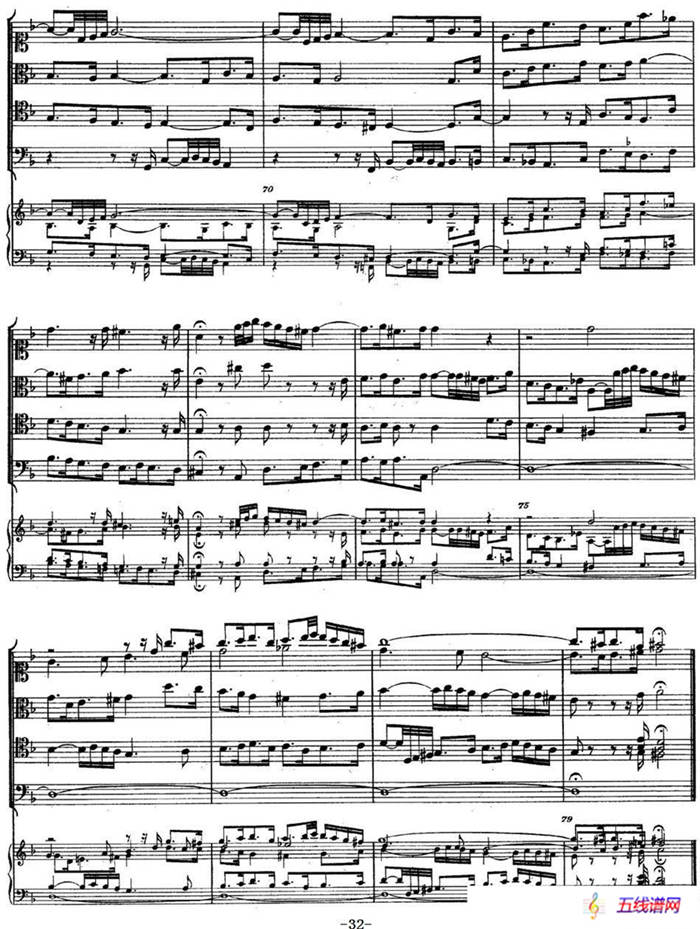 The Art of the Fugue BWV 1080（赋格的艺术-VI）