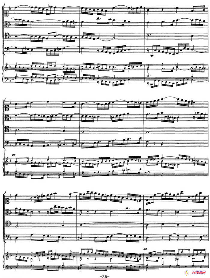 The Art of the Fugue BWV 1080（赋格的艺术-VII）
