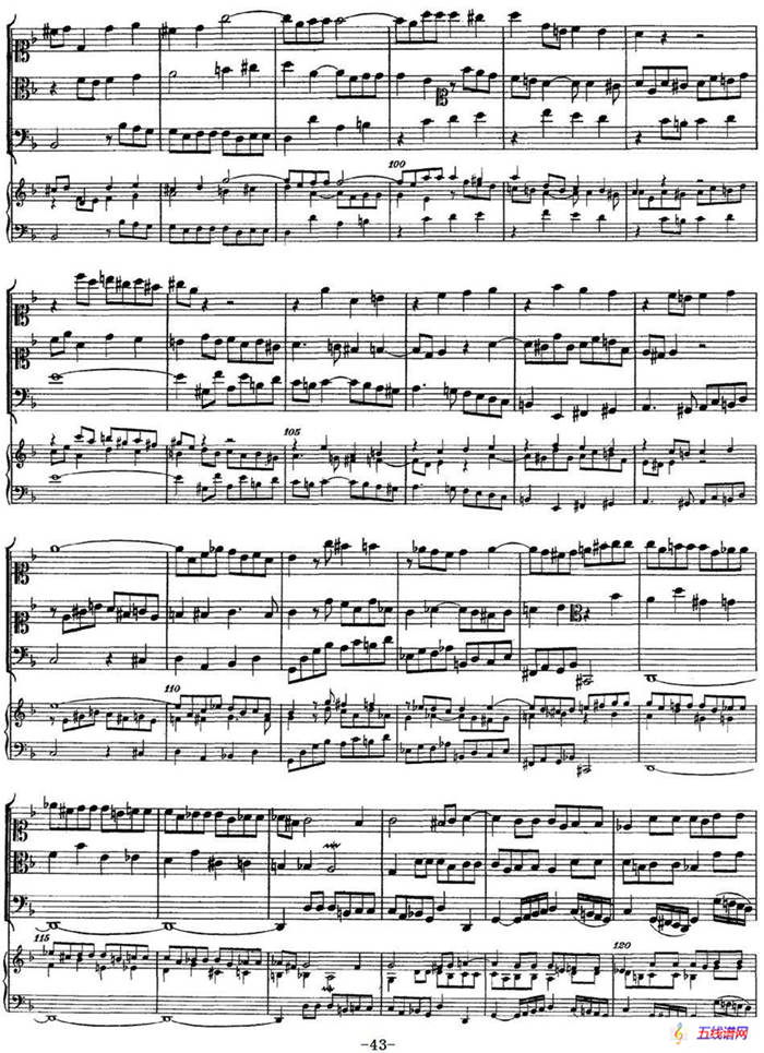 The Art of the Fugue BWV 1080（赋格的艺术-VIII）