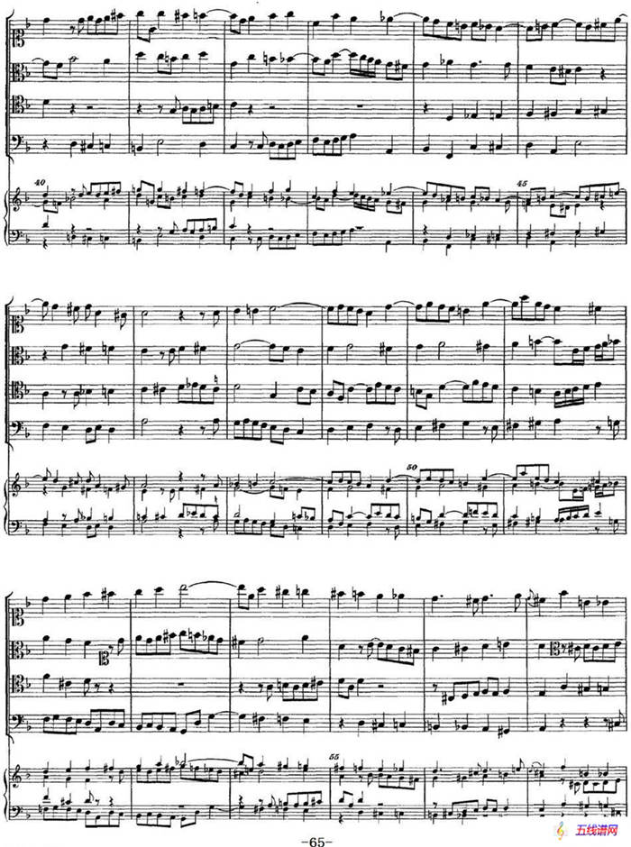 The Art of the Fugue BWV 1080（赋格的艺术-XI）