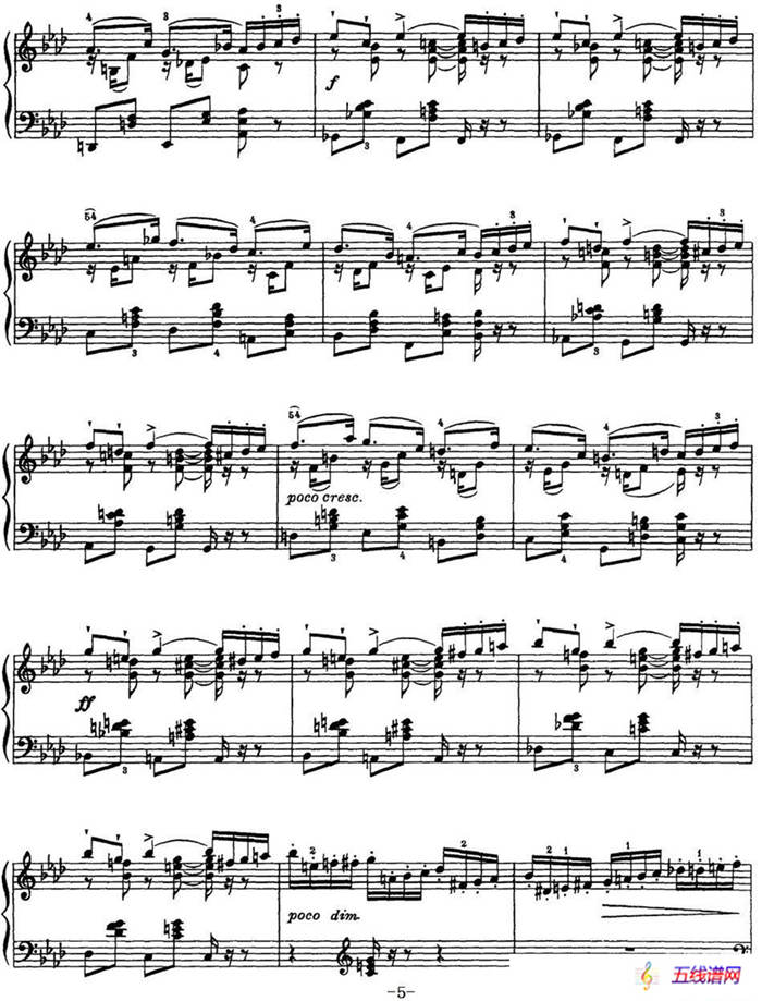 柴可夫斯基18首钢琴小品Op.72（1.Impromptu in F Minor）