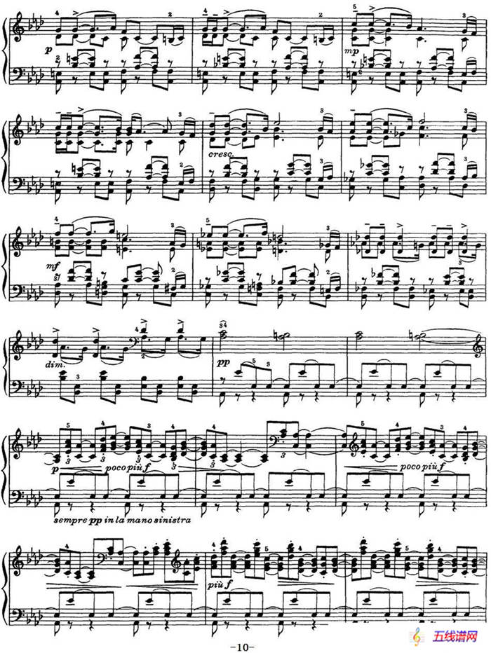 柴可夫斯基18首钢琴小品Op.72（2.Berceuse）