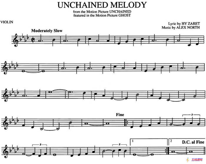 UNCHAINED MELODY（人鬼情未了）