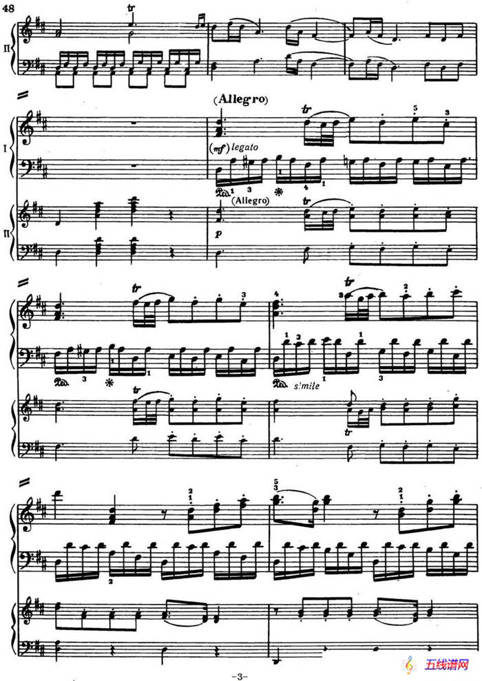 二十八部钢琴协奏曲 No.5（P1-15）