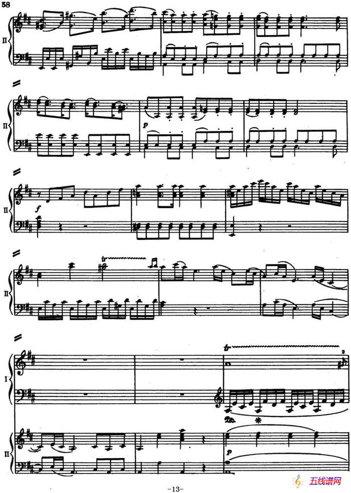 二十八部钢琴协奏曲 No.5（P1-15）