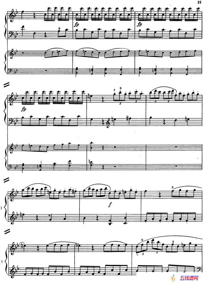 二十八部钢琴协奏曲 No.6（P31-47）
