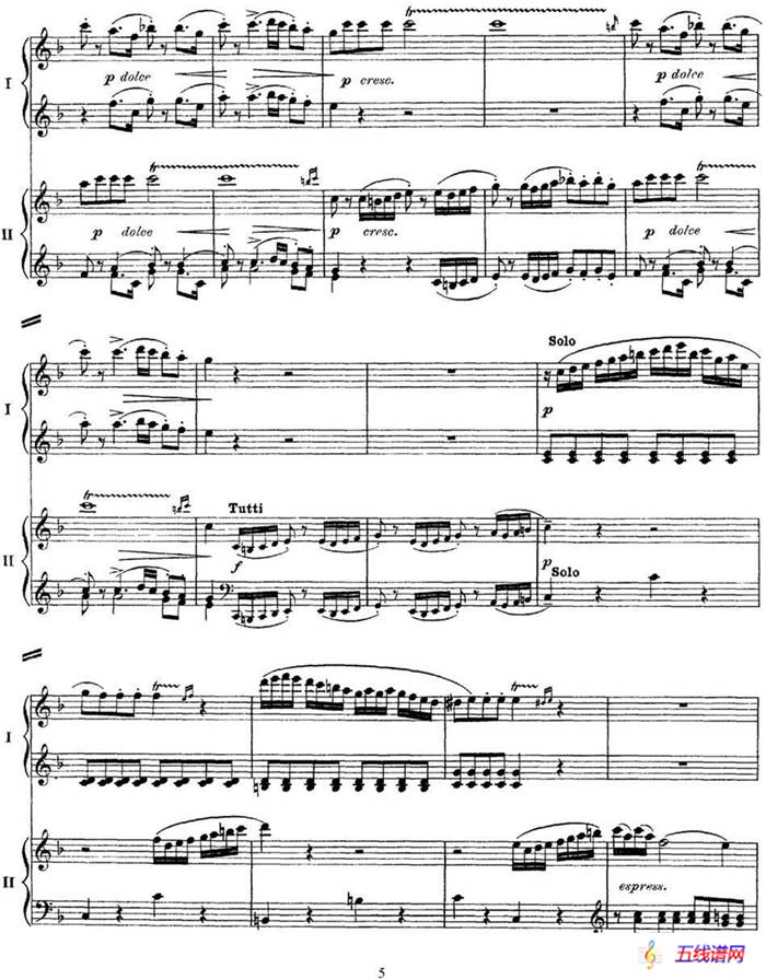 二十八部钢琴协奏曲 No.7（P1-15）