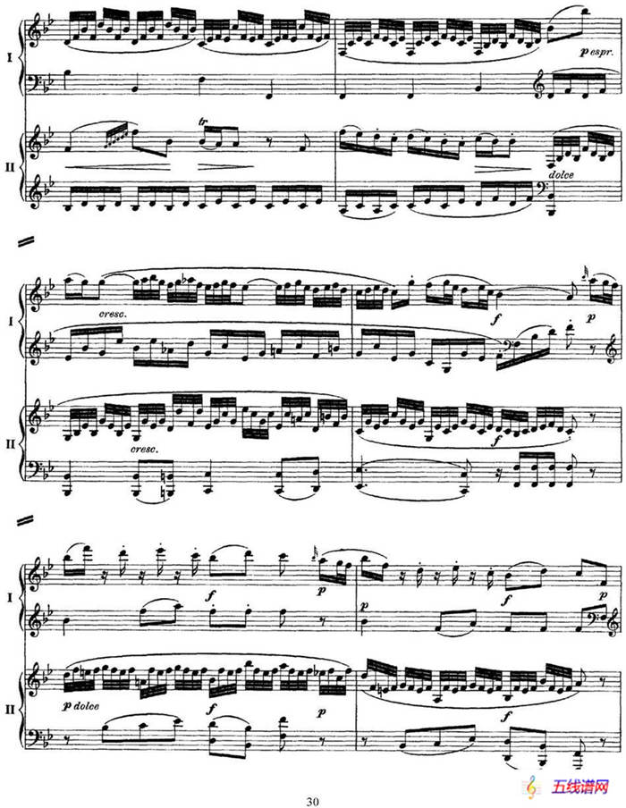 二十八部钢琴协奏曲 No.7（P16-30）