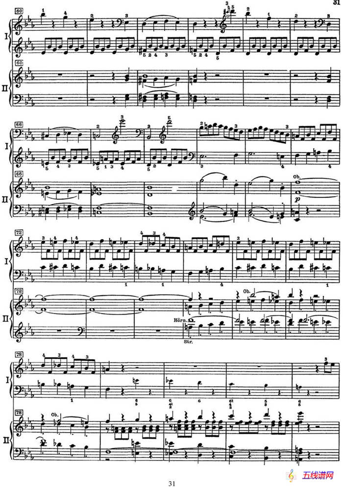 二十八部钢琴协奏曲 No.9（P31-45）