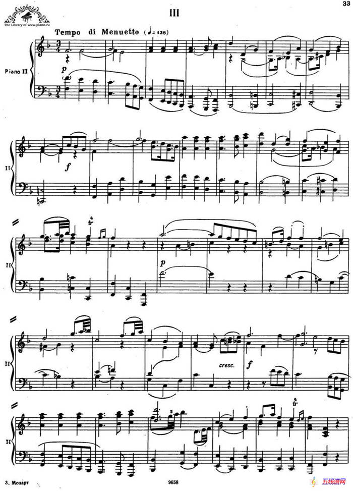 二十八部钢琴协奏曲 No.11（P31-42）