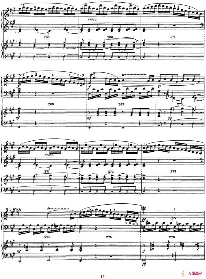 二十八部钢琴协奏曲 No.12（P1-15）