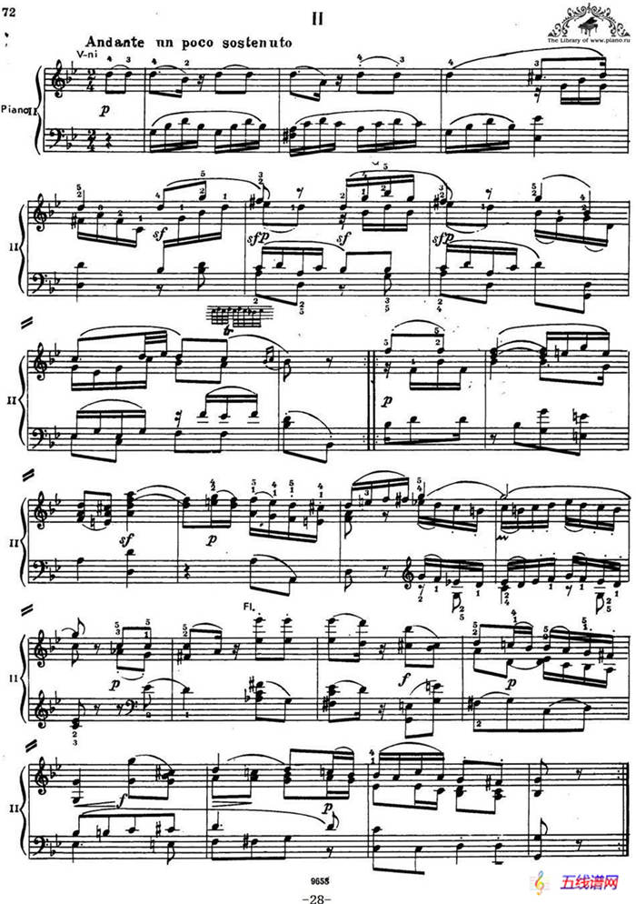 二十八部钢琴协奏曲 No.18（P16-30）