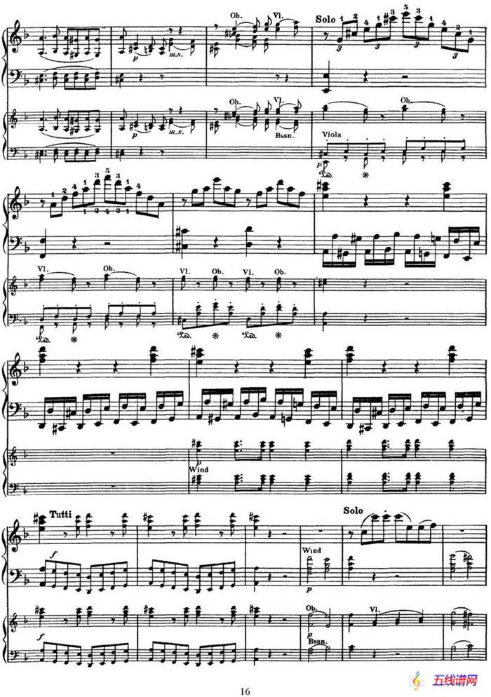 二十八部钢琴协奏曲 No.20（P16-30）