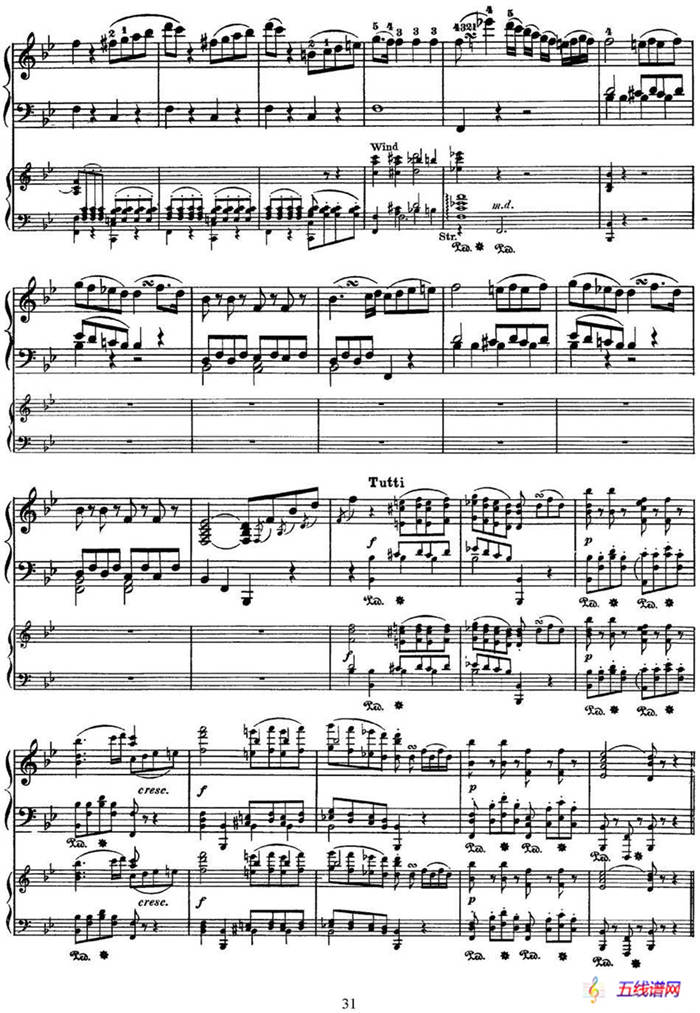 二十八部钢琴协奏曲 No.20（P31-45）