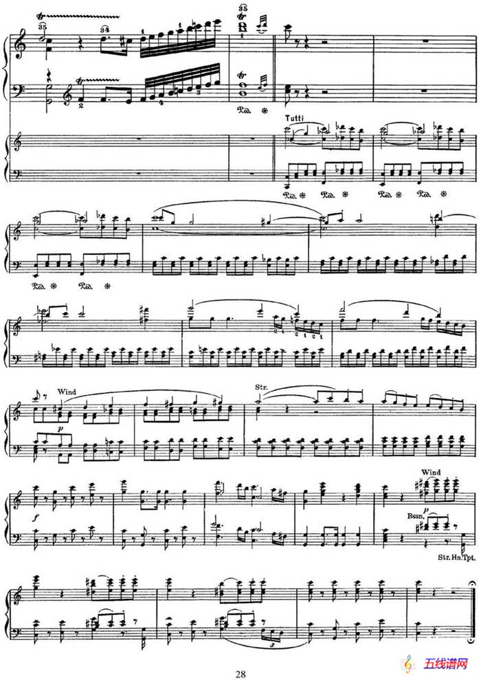 二十八部钢琴协奏曲 No.21（P16-30）