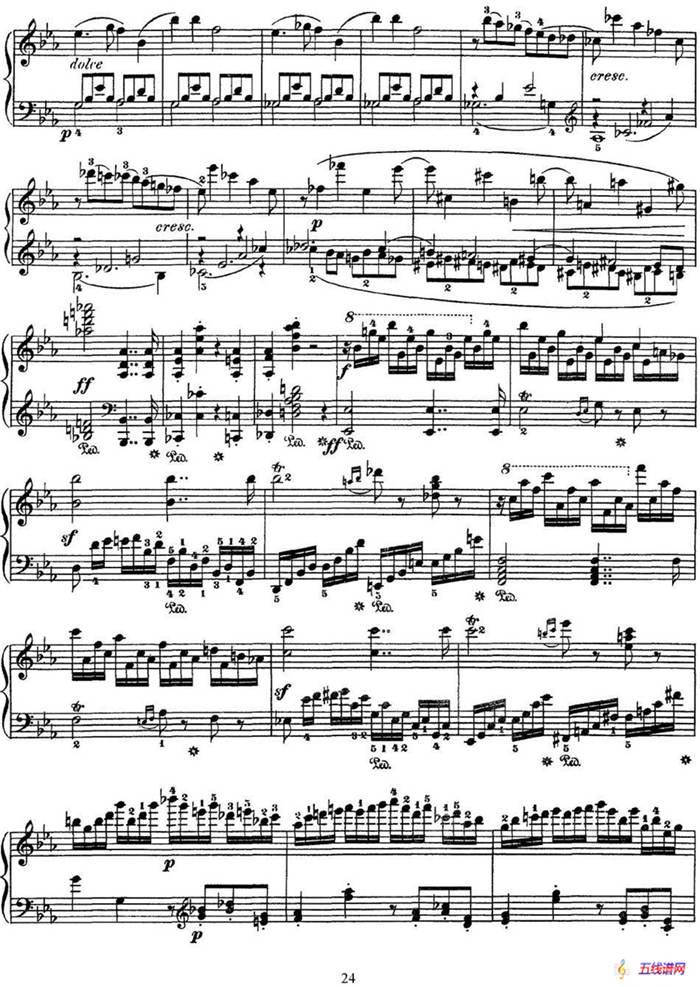 二十八部钢琴协奏曲 No.22（P16-30）
