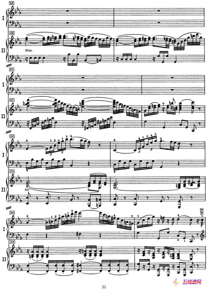 二十八部钢琴协奏曲 No.24（P16-30）