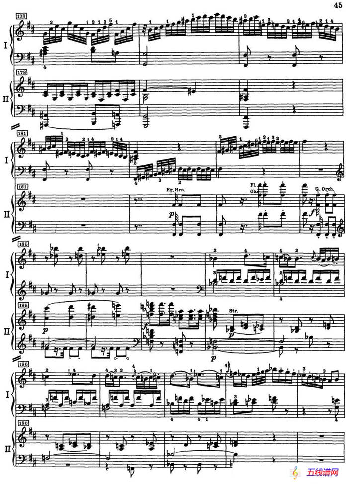 二十八部钢琴协奏曲 No.26（(P31-45）
