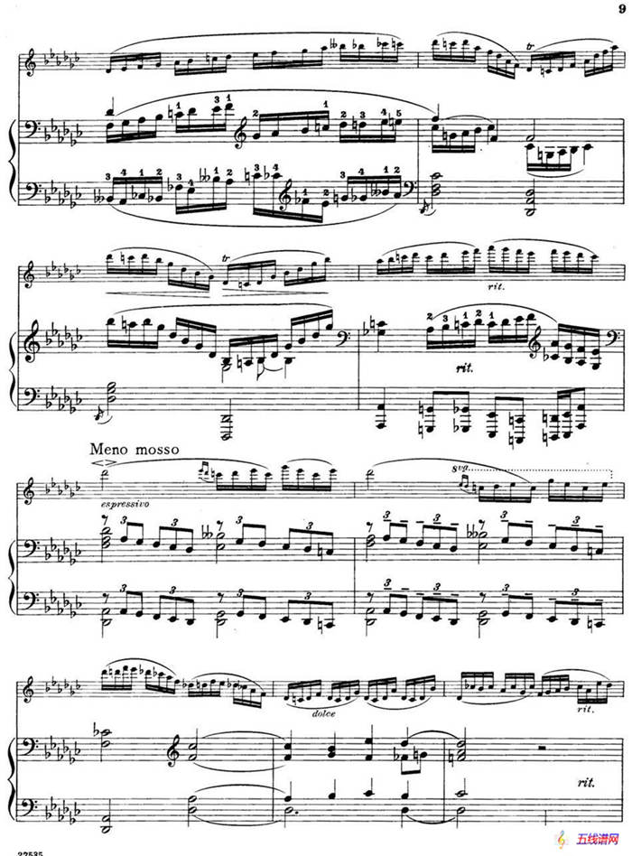 Etude melodique（小提琴+钢琴伴奏）
