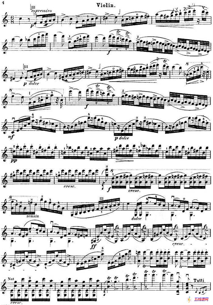 Concerto IX. Op.104（第九小提琴协奏曲Op.104）