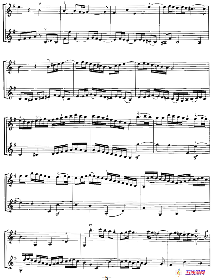 霍曼《小提琴基础教程》选曲：回忆（二重奏）
