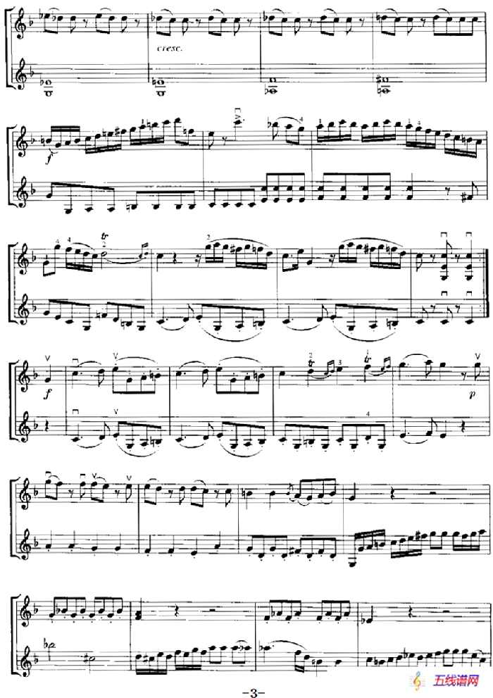 霍曼《小提琴基础教程》选曲：二重协奏曲