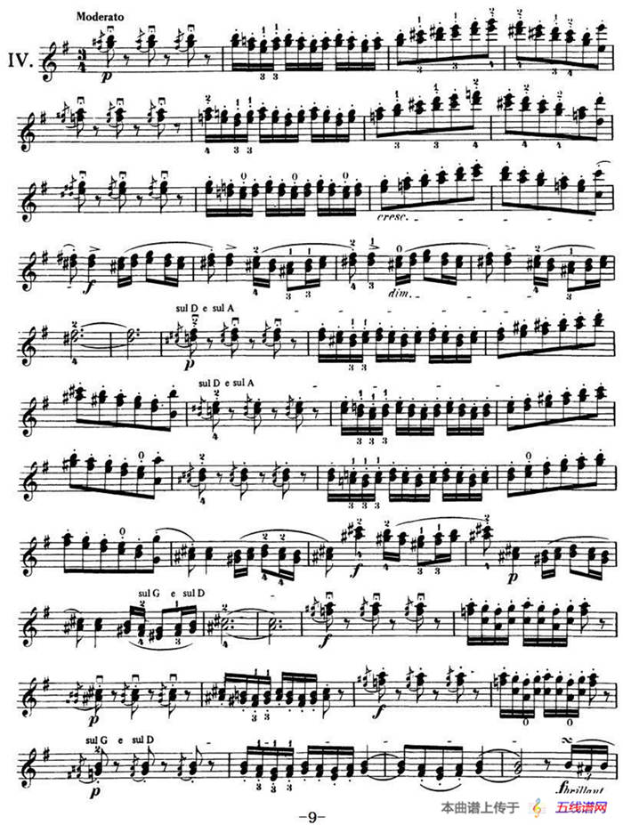 Sarasate《Carmen Fantasy》Op.25（萨拉萨蒂《卡门幻想曲》Op.25）