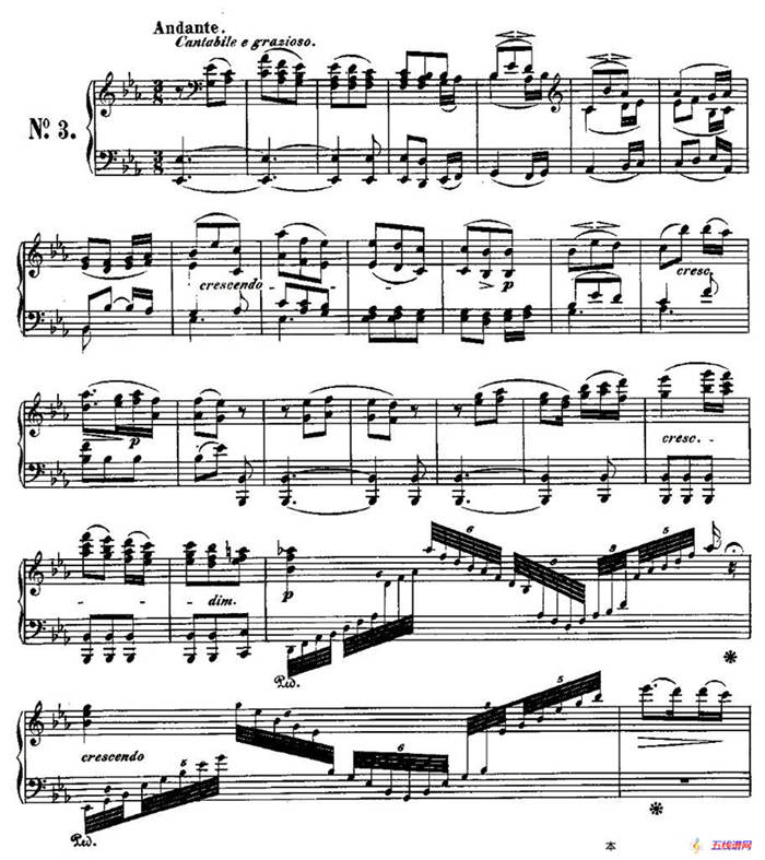 贝多芬钢琴小品Op.126 之三