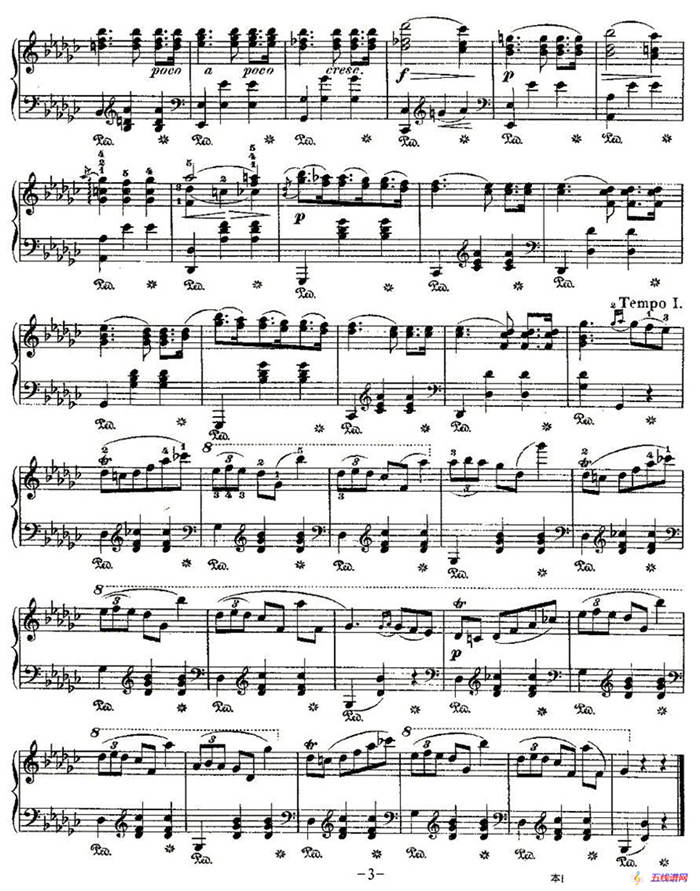 valse，Op.70, No.1