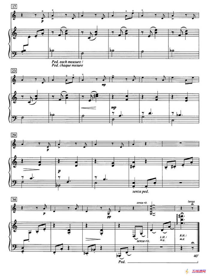 Serenade （加拿大小提琴考级·预备级）