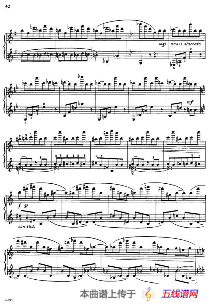 塞缪尔·巴伯 - 降e小调钢琴奏鸣曲 op.26 v.2