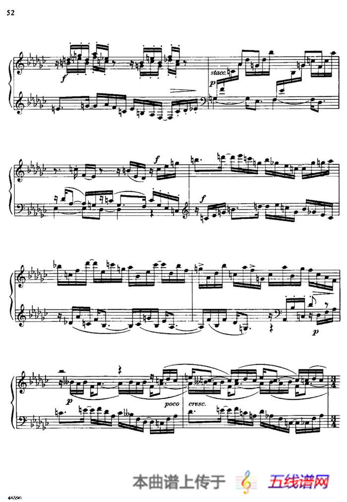 塞缪尔·巴伯 - 降e小调钢琴奏鸣曲 op.26 v.4