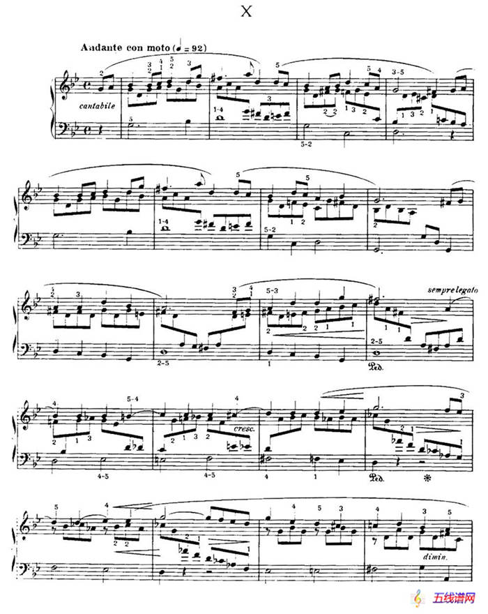 20 Petites Etudes, Op.91（20首小型练习曲）（10）