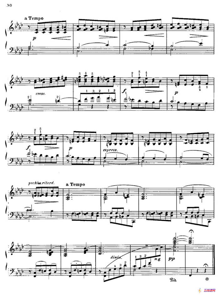 20 Petites Etudes, Op.91（20首小型练习曲）（13）