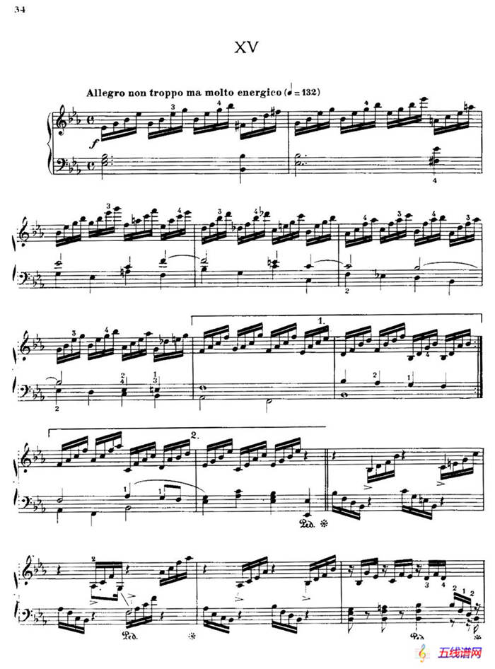 20 Petites Etudes, Op.91（20首小型练习曲）（15）