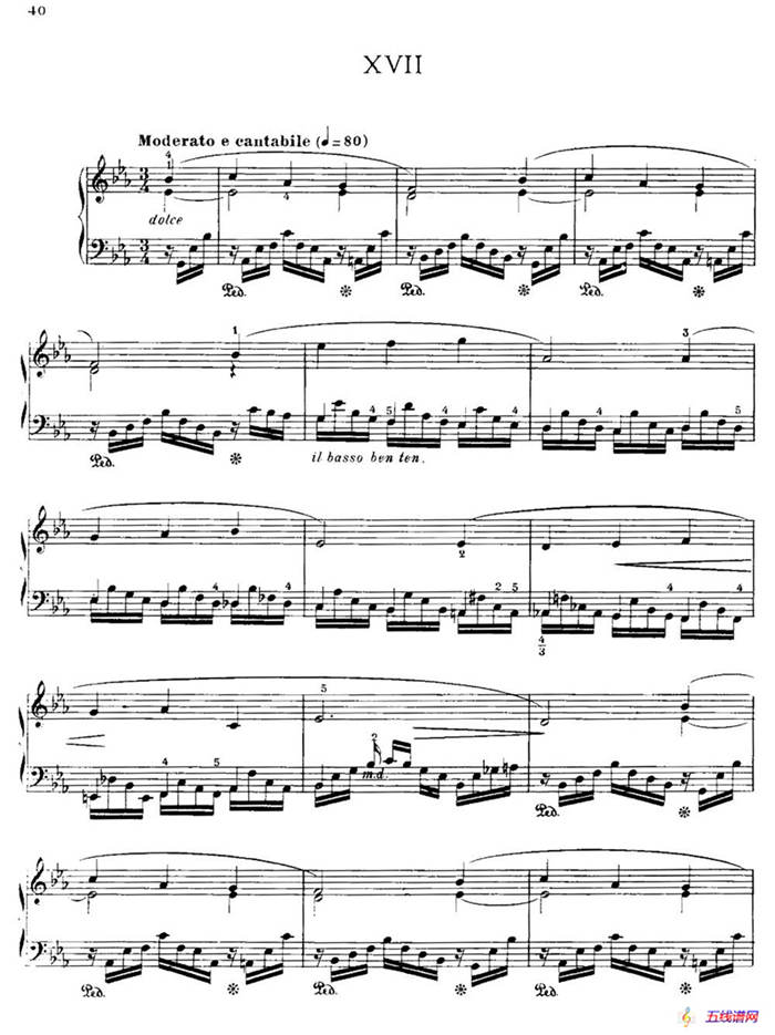 20 Petites Etudes, Op.91（20首小型练习曲）（17）