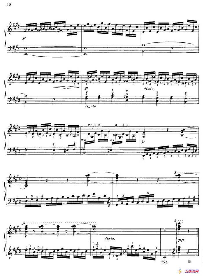 20 Petites Etudes, Op.91（20首小型练习曲）（19）