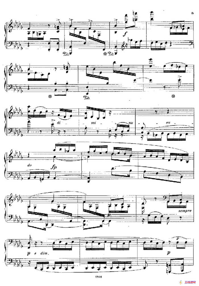 Phantasien Am Clavier Op.36（幻想曲集·第四首）