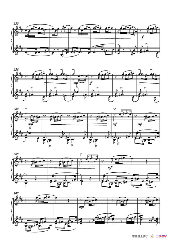 第九钢琴奏鸣曲Piano Sonata No.9