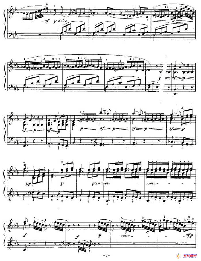 贝多芬钢琴小品（Bagatelles）（Op.33 之1）