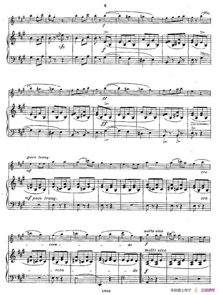 Opern-Transcriptionen.Op.45-5（长笛+钢琴伴奏）