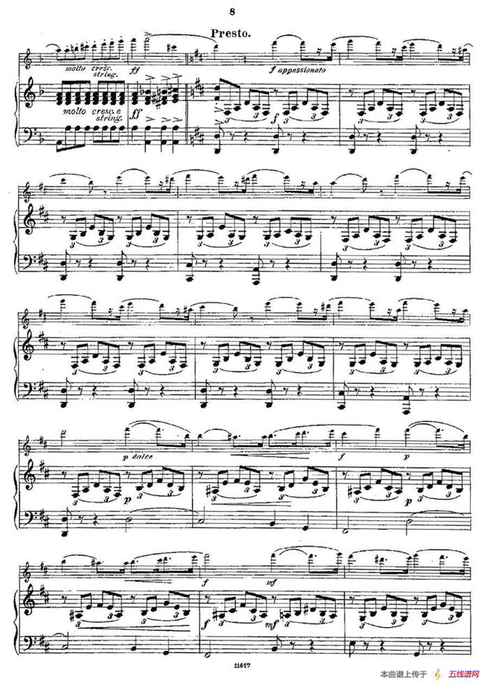 Opern-Transcriptionen.Op.45-6（长笛+钢琴伴奏）