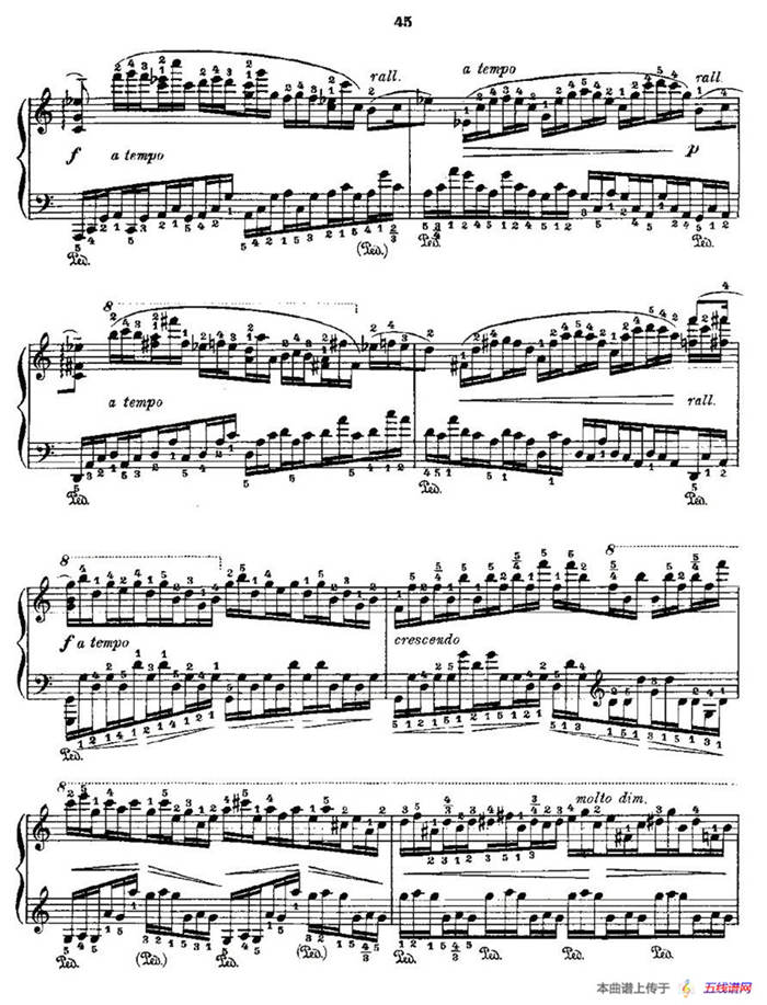 肖邦《练习曲》Fr.Chopin Op.10 No5-2