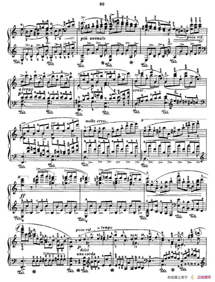 肖邦《练习曲》Fr.Chopin Op.10 No5-3