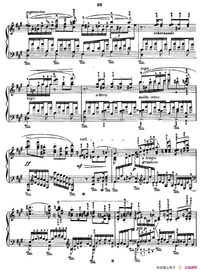 肖邦《练习曲》Fr.Chopin Op.10 No5-4